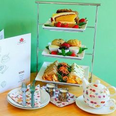 Afternoon Tea for Four Gift Voucher and Card
